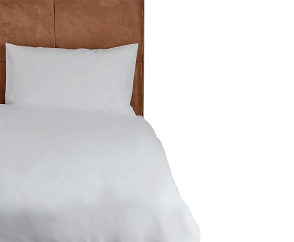 Mitre Essentials Spectrum HB995 Single Polycotton Bedding Set White banner