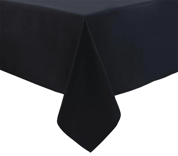 Mitre Essentials Occasions HB562 Tablecloth Black 900 x 900mm banner