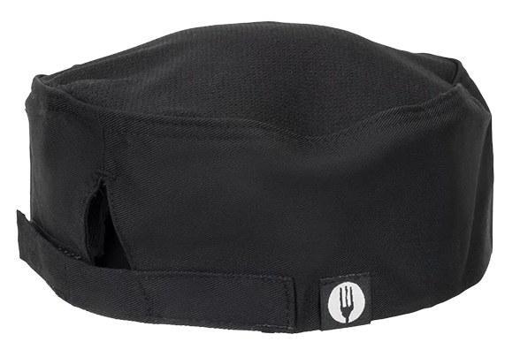Chef Works A704 Cool Vent Beanie Black banner