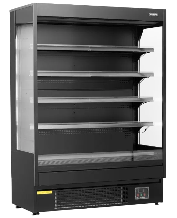 Blizzard BTD100BKV2 1002mm Wide Black Multideck Display Fridge With Nightblind banner
