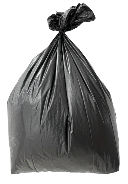 Jantex HW687 Heavy-Duty Black Bin Bags 120 Ltr (Pack of 100) banner