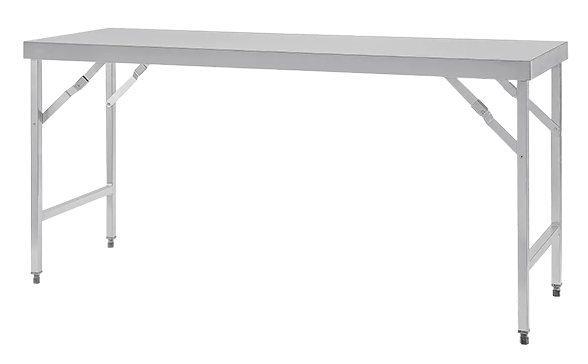 Vogue CB906 Stainless Steel Folding Table 1800mm banner
