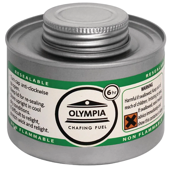 Olympia CB735 Liquid Chafing Fuel with Wick 6 Hour (Pack of 12) banner