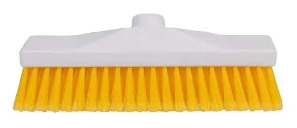 Jantex JB587 Soft Hygiene Broom Head Yellow 12" banner
