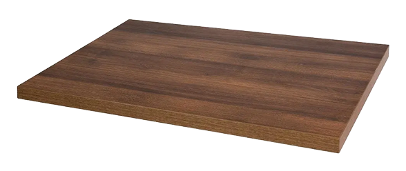 Bolero DT442 Pre-Drilled Rectangular Table Top Rustic Oak 1100 x 700mm banner