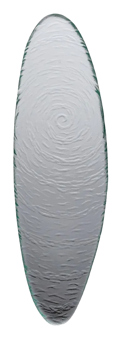 Steelite Scape VV714 Glass Oval Platters 400mm (Pack of 6) banner