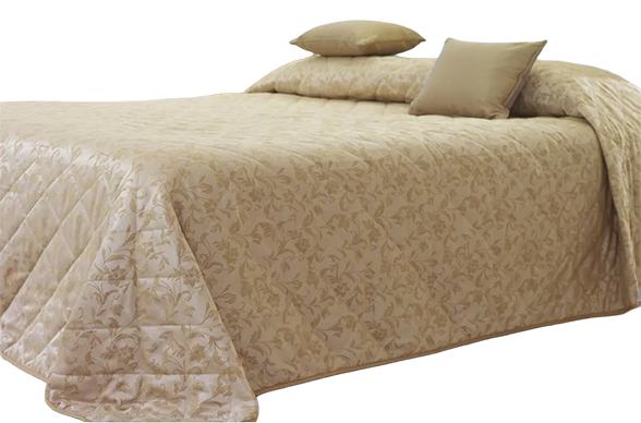 Mitre Essentials Sovereign GW262 King Size Bedspread Gold banner