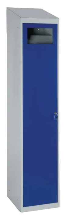 Elite Lockers GF989 Garment Collector Sloping Top banner
