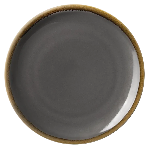 Olympia Kiln HC386 Round Coupe Plates Smoke 280mm (Pack of 4) banner