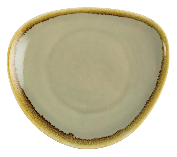 Olympia Kiln GP472 Triangular Side Plate Moss 165mm (Pack of 6) banner