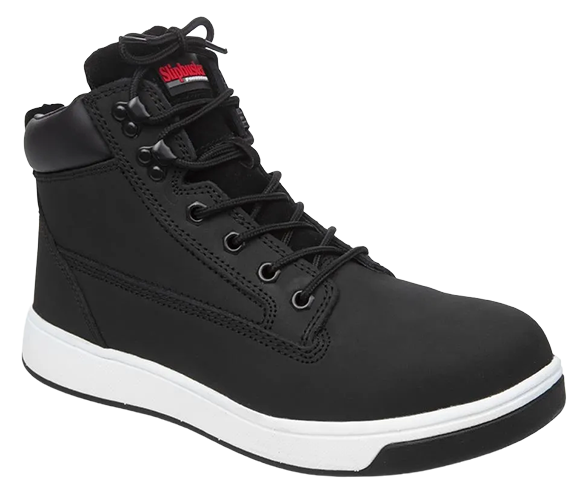 Slipbuster Footwear Eon BB422-46 Hi Top Safety Boots Black Size 11 banner