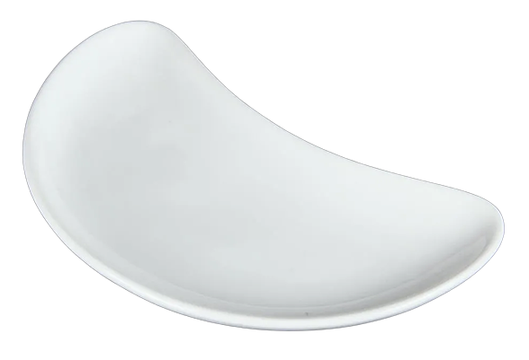 Olympia Whiteware C231 Crescent Salad Plates 200mm (Pack of 12) banner