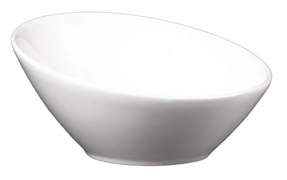 Olympia Lumina CF383 Oval Sloping Bowls 148mm (Pack of 6) banner