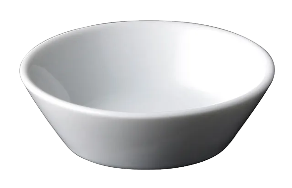Superwhite BH595 Porcelain Round Sauce Dishes White 90ml (Pack of 12) banner
