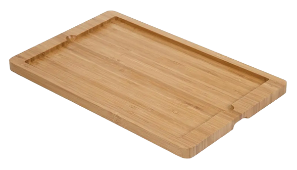 Olympia CM061 Wooden Base for Slate Platter 330 x 210mm banner