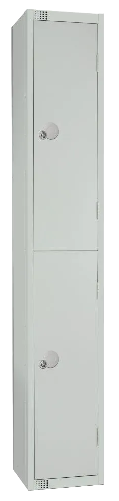 Elite Lockers W960-C Double Door Camlock Locker Grey banner
