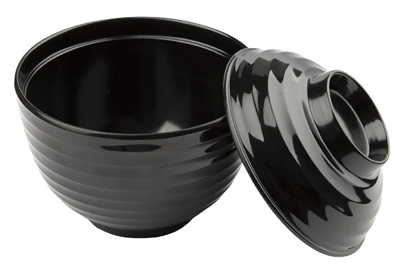 Olympia Kristallon Fusion GR499 Melamine Miso Bowls 240ml (Pack of 6) banner