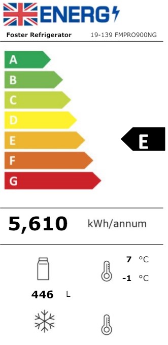 Pro FMPRO900NG 895mm Wide Stainless Steel Multideck Display Fridge With Nightblind Energy Rating