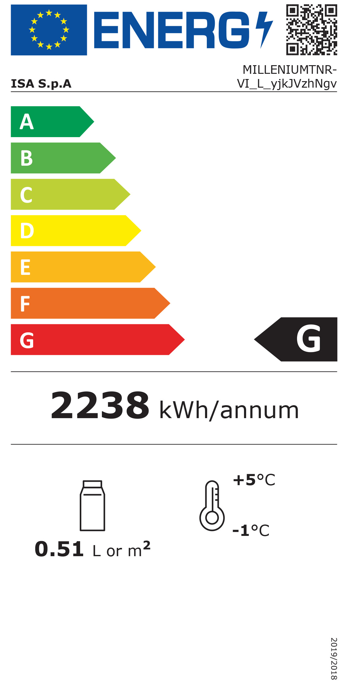 MILLENNIUM LX170 PAS 1661mm Wide Curved Glass Patisserie Serve Over Counter Display Fridge Energy Rating