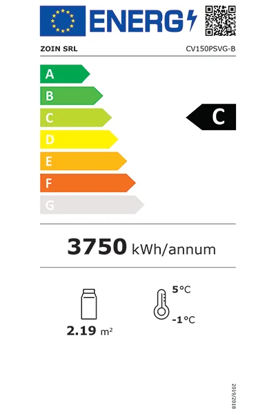 UA057-150 Silver Multideck Display Stainless Steel Finish with Hinged Doors 1500mm Energy Rating