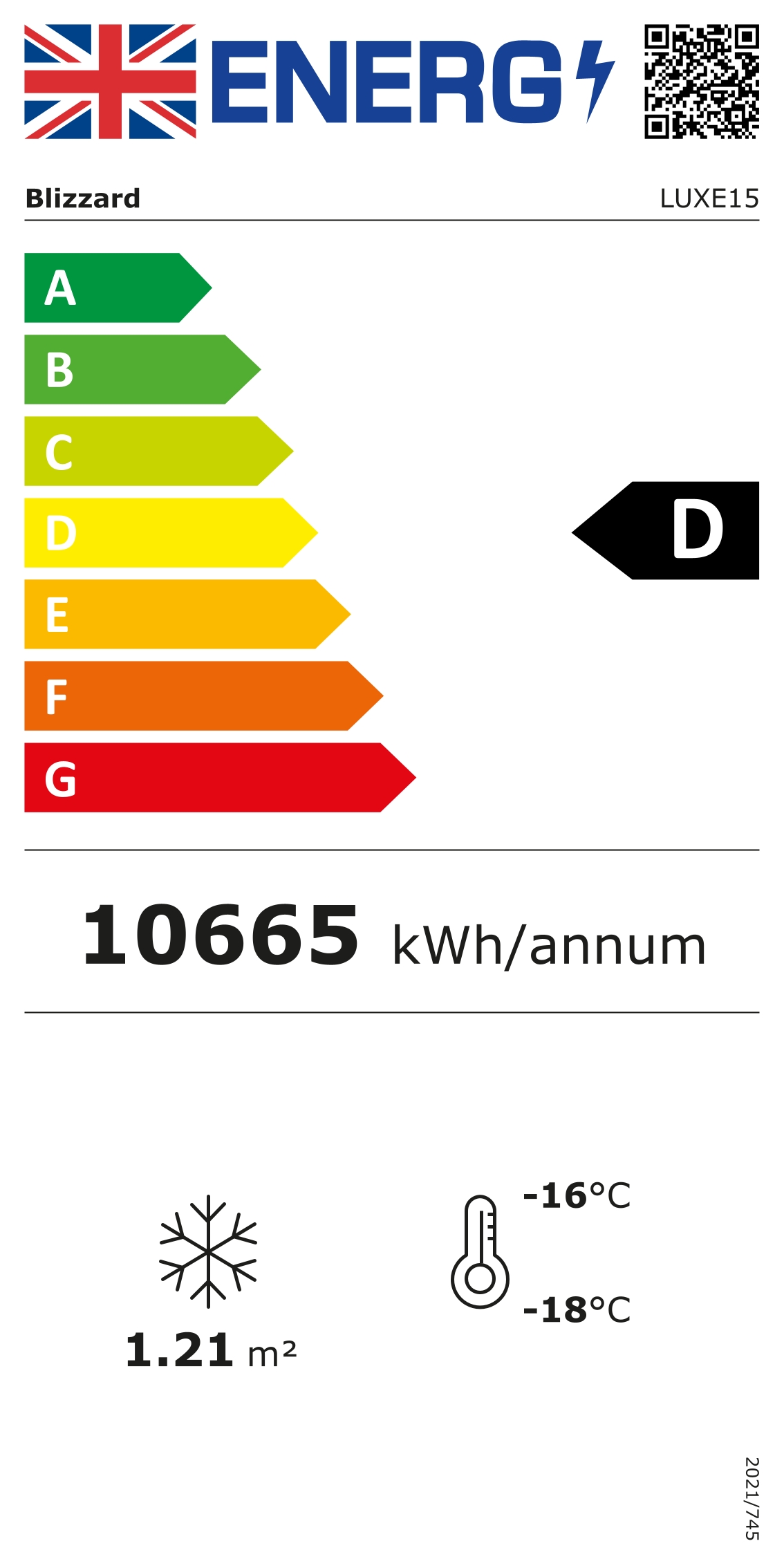 LUXE15 15 x Napoli Pan Black Flat Glass Ice Cream Display Freezer Energy Rating