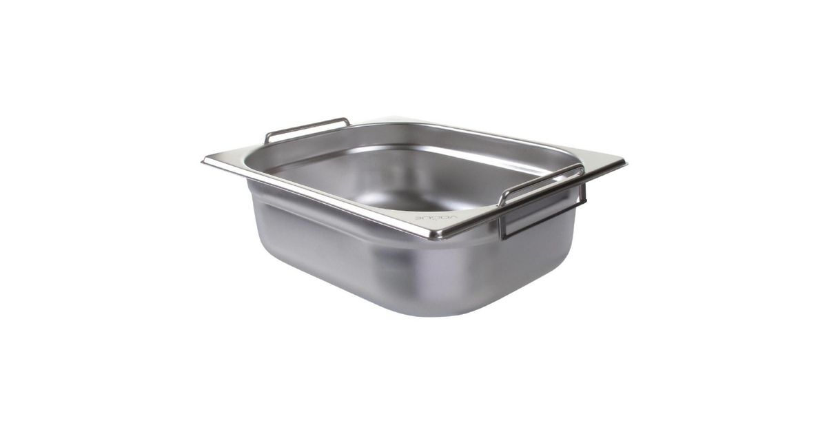 Vogue Gastronorm-Pfanne 1/2 GN – Edelstahl, 100 Mm Tief, 6,2 Liter – Für Bain-Marie & Buffet