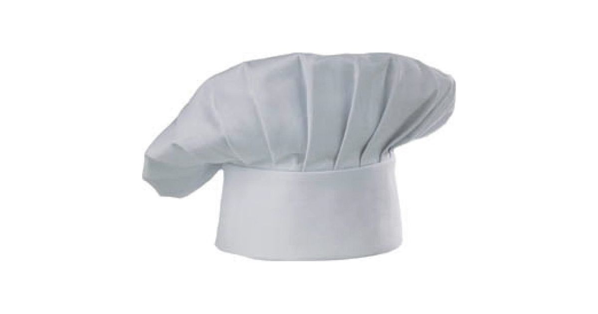 Chef Friend Box Chef Hat - White - Unisex Polycotton