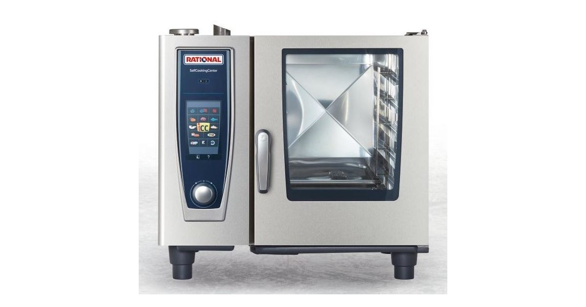 RATIONAL SCC61G/N 6 Grid 1/1GN Natural Gas Self Cooking Center