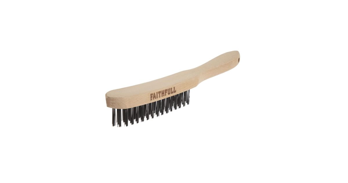 Faithfull L405 Wire Grill Brush - Catering Appliance Superstore