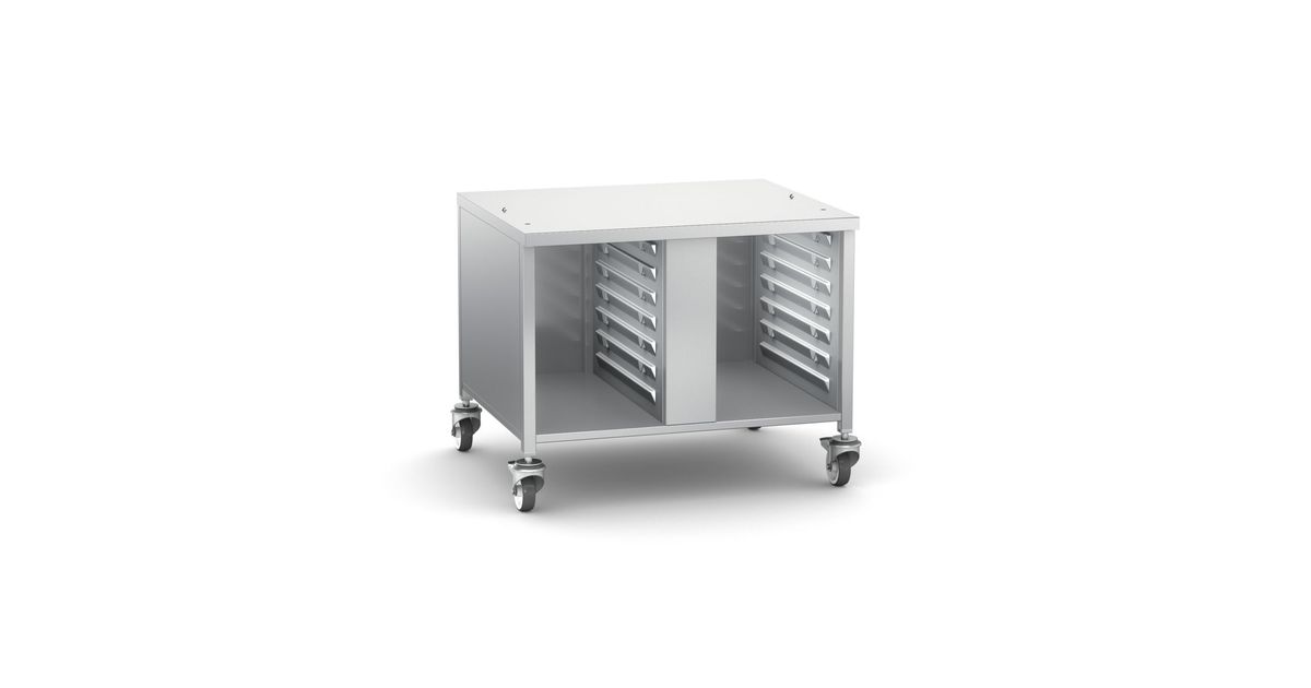 RATIONAL 60.31.105 6-1/1 & 10-1/1 Combination Oven Stand III (Mobile ...