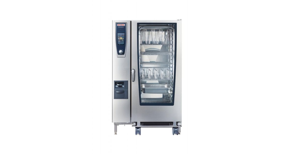 RATIONAL SCC202E 20 Grid 2/1GN Electric Self Cooking Center ...