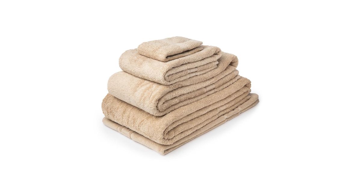 Mitre Essentials Nova GW345 Bath Towel Beige Catering Appliance