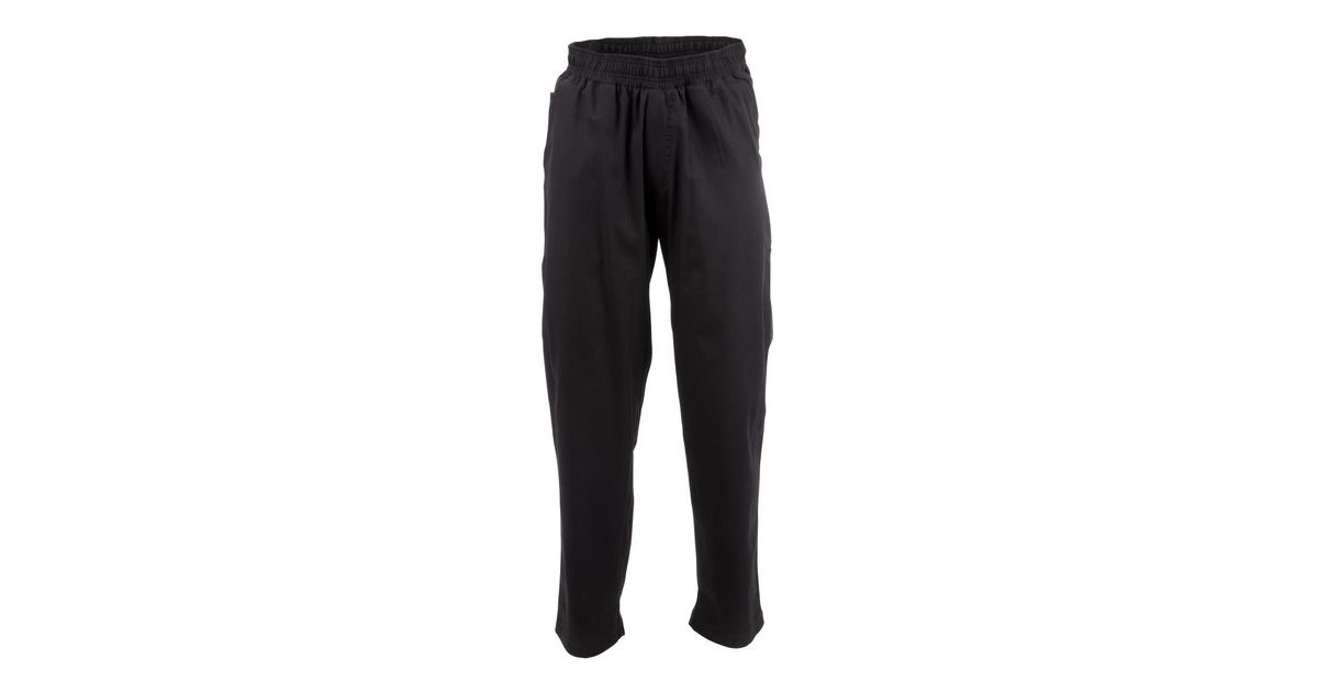 Chef Works Better Built A695-XL Unisex Baggy Chefs Trousers Black XL ...