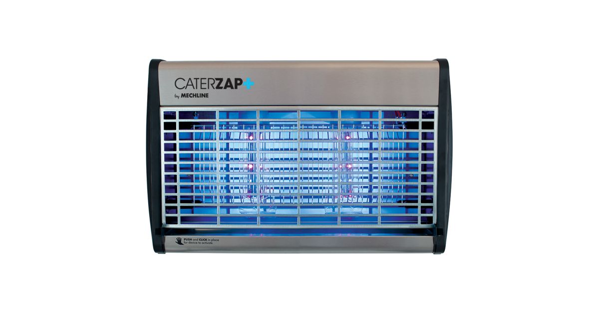 Mechline Insect Unit Mechline CZP-LED-40S Electric Grid LED Fly Killer 100m² | Catering ...