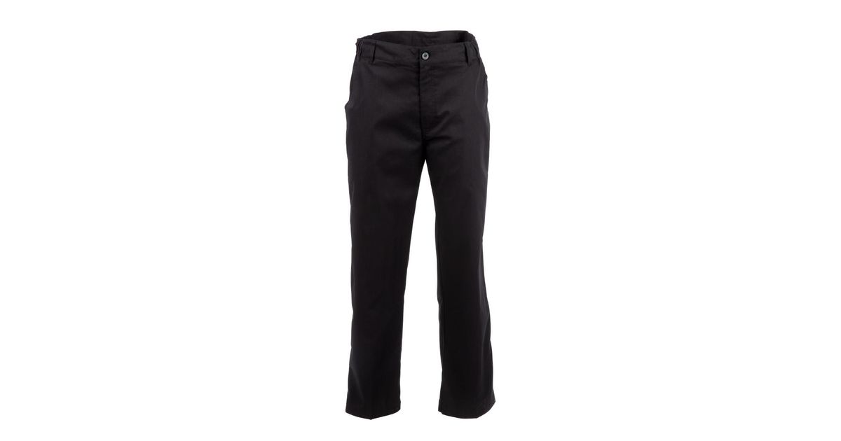Chef Works Professional Series A674-S Unisex Chefs Trousers Black ...