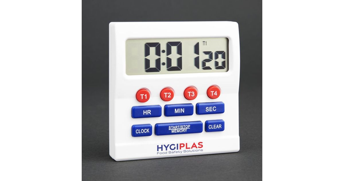 Hygiplas CF916 Big Digit Timer - Catering Appliance Superstore