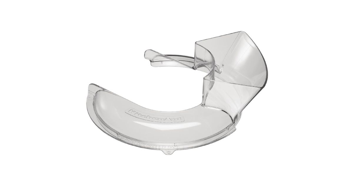 Paraspruzzi KitchenAid Con Versatore | Coperchio Per Planetaria Classic E Artisan | Modello 5KN1PS Trasparente
