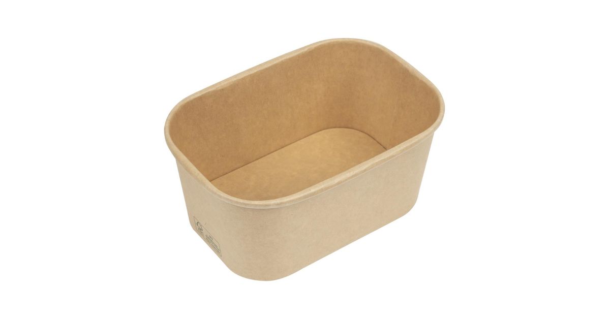 Colpac Stagione FP459 Recyclable Microwavable Food Boxes 1 Ltr (Pack of ...