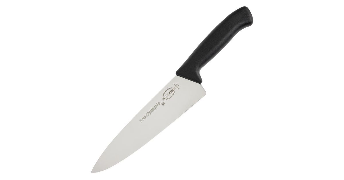 Coltello Chef Dick ProDynamic 1905 - Lama In X50CrMoV15, Manico ErgoGrip, Nero
