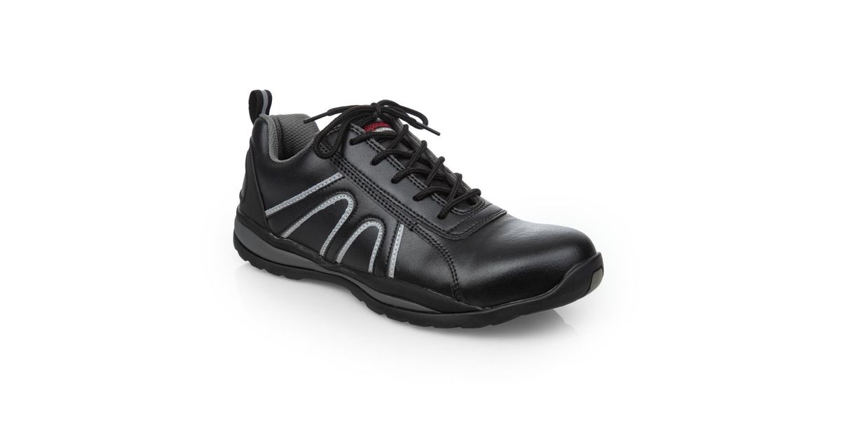 Footwear A708-39 Scarpe Antinfortunistiche Slip Buster: Taglia 39, Nere, Con Puntale 200J E Suola Antistatica - 4