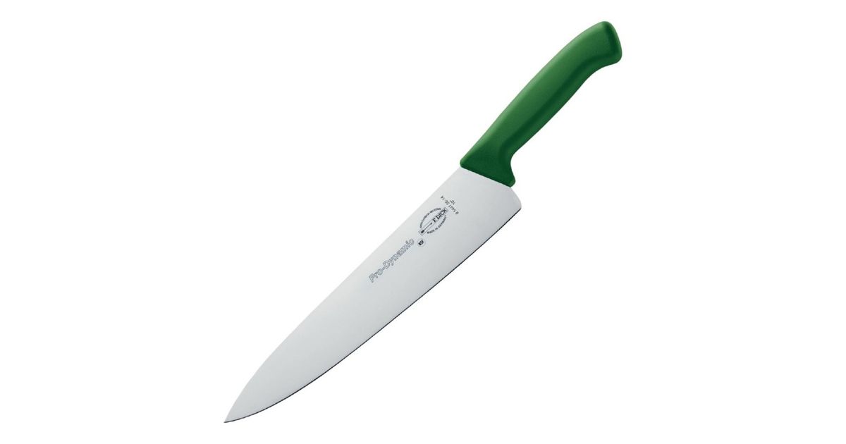 Cuchillo De Cocina Dick Knives DL366 Pro-Dynamic HACCP - Acero Inoxidable Alemán - Mango Verde - Afilado Profesional
