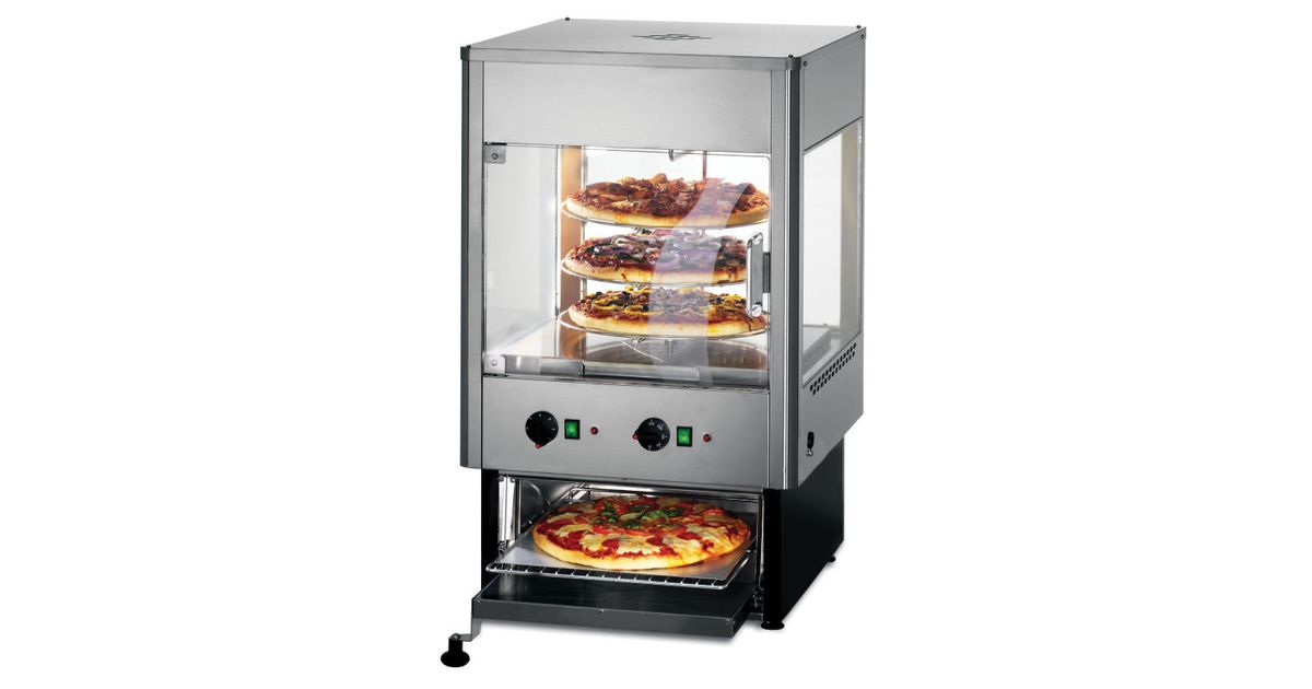 Lincat Seal UMO50 Upright Heated Display Merchandiser With Rotating ...