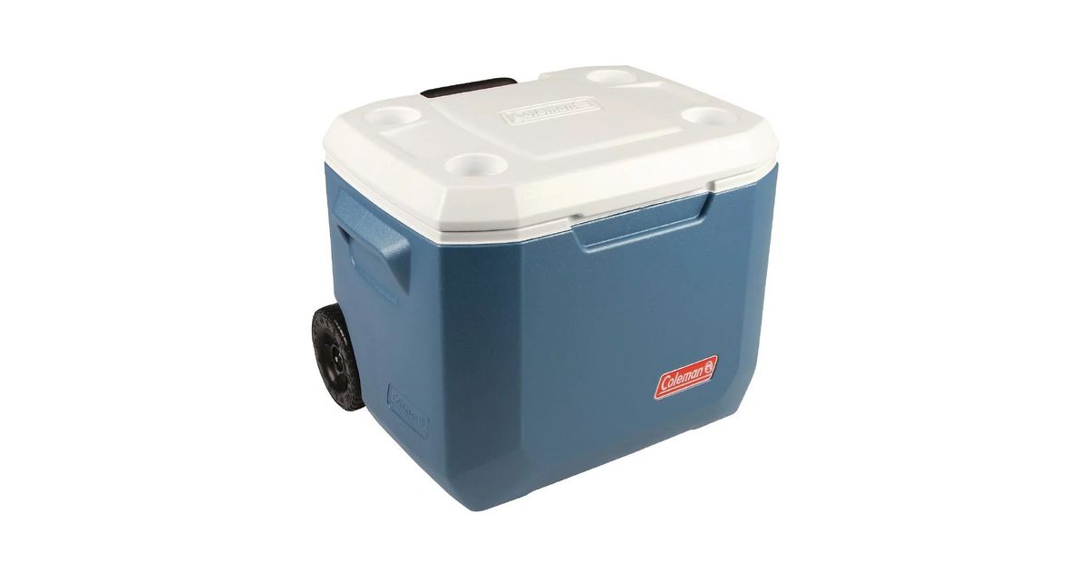 Coleman Xtreme FC294 47Ltr Wheeled Cool Box Blue Catering