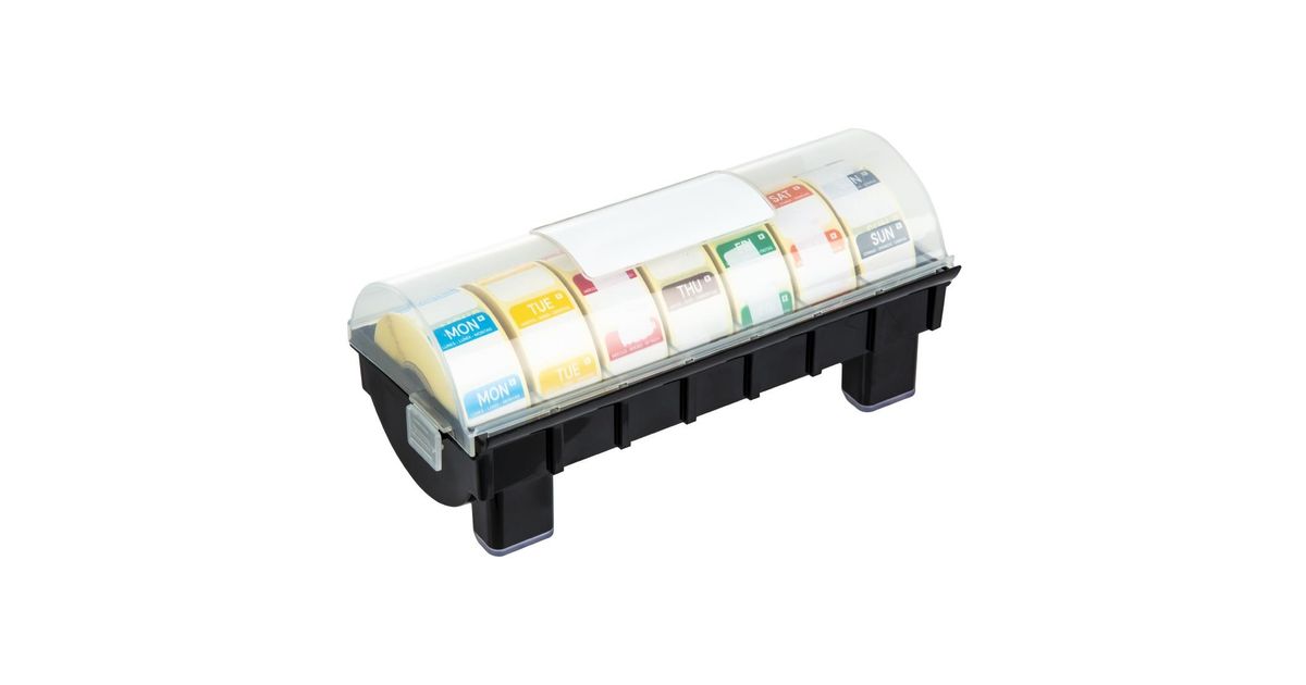 Toiletpapierdispenser voor 2 rollen kunststof Zwart - PlastiQline