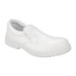 Lite A801-45 Unisex Safety Slip On Shoes White Size 45