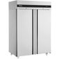 CEP2144 Heavy Duty 1432 Ltr Upright Double Door Stainless Steel Fridge
