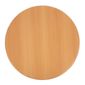GG642 Pre-drilled Round Tabletop Beech Effect 600mm