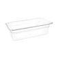 U233 Polycarbonate 1/3 Gastronorm Container 100mm Clear