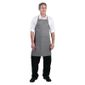 B192 Bib Apron Grey
