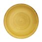 DF785 Round Coupe Plates Mustard Seed Yellow 260mm
